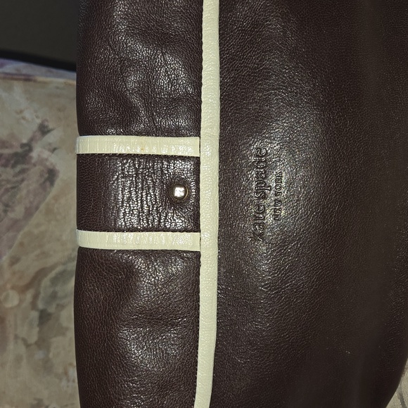 Vintage Chocolate Brown Kate Spade Bag and Wallet - Picture 4 of 16